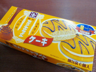 森永ミルクキャラメルケーキ